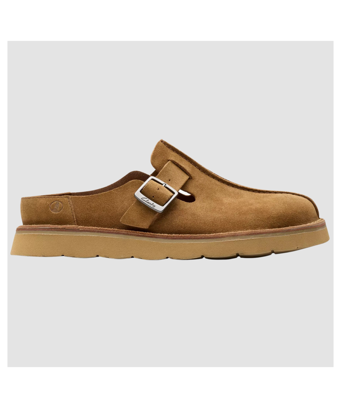 Clarks Originals Men's Solsbury Mule Suede Slip Ons | Cola - 26180881