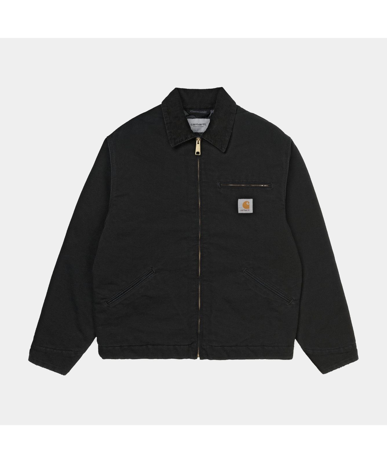 Carhartt WIP OG Detroit Winter Jacket | Black-I027358-00E -kular