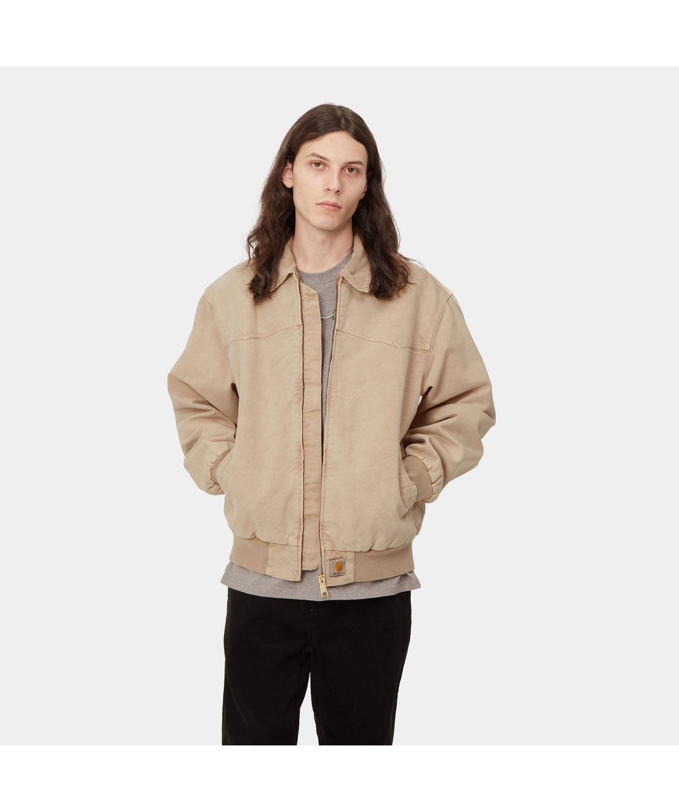 Carhartt Original Santa Fe Jacket | Purple-I030288-0NR-Beige