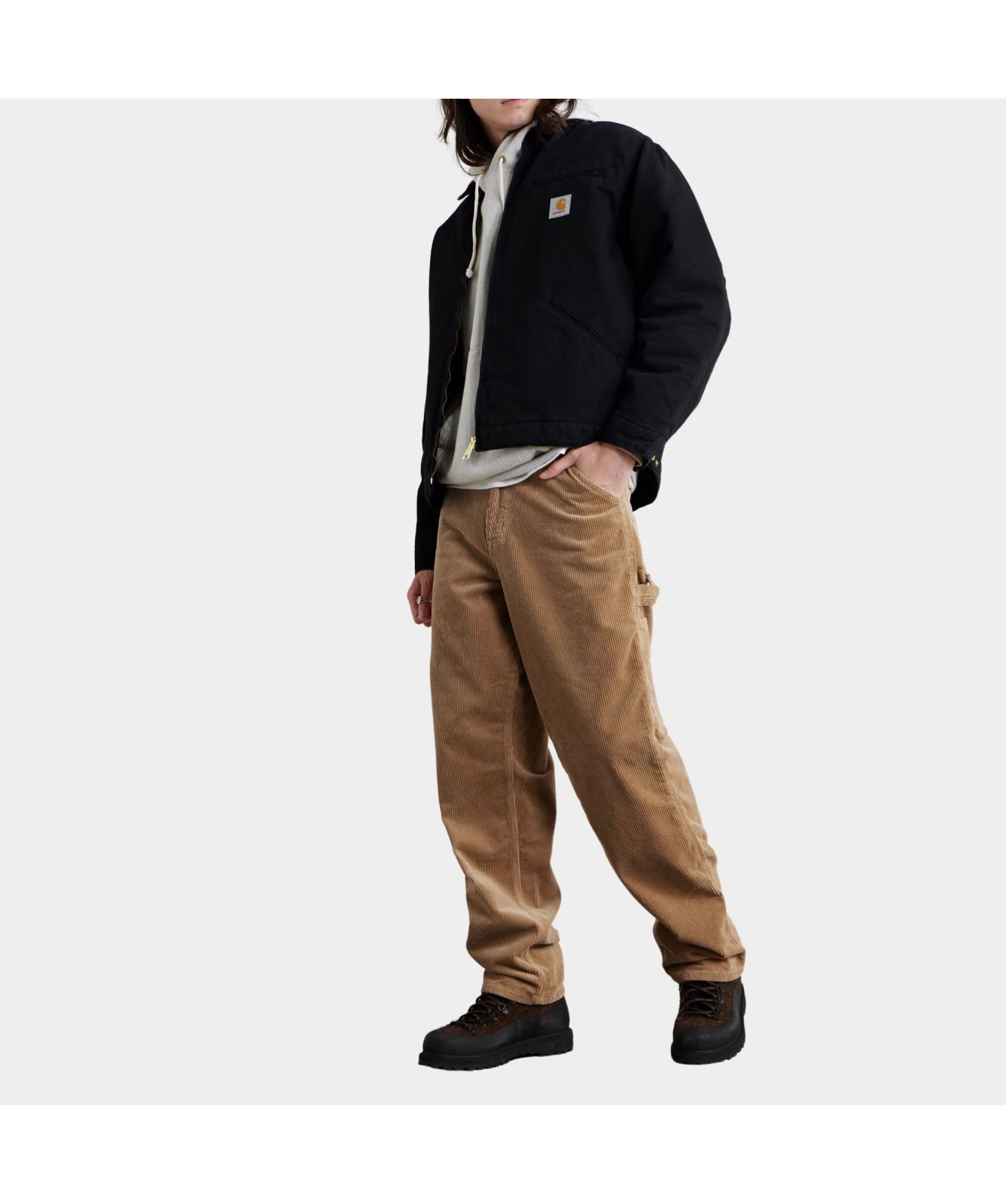Carhartt WIP Single Knee Corduroy Pant Peanut-I028627-2FS -kular