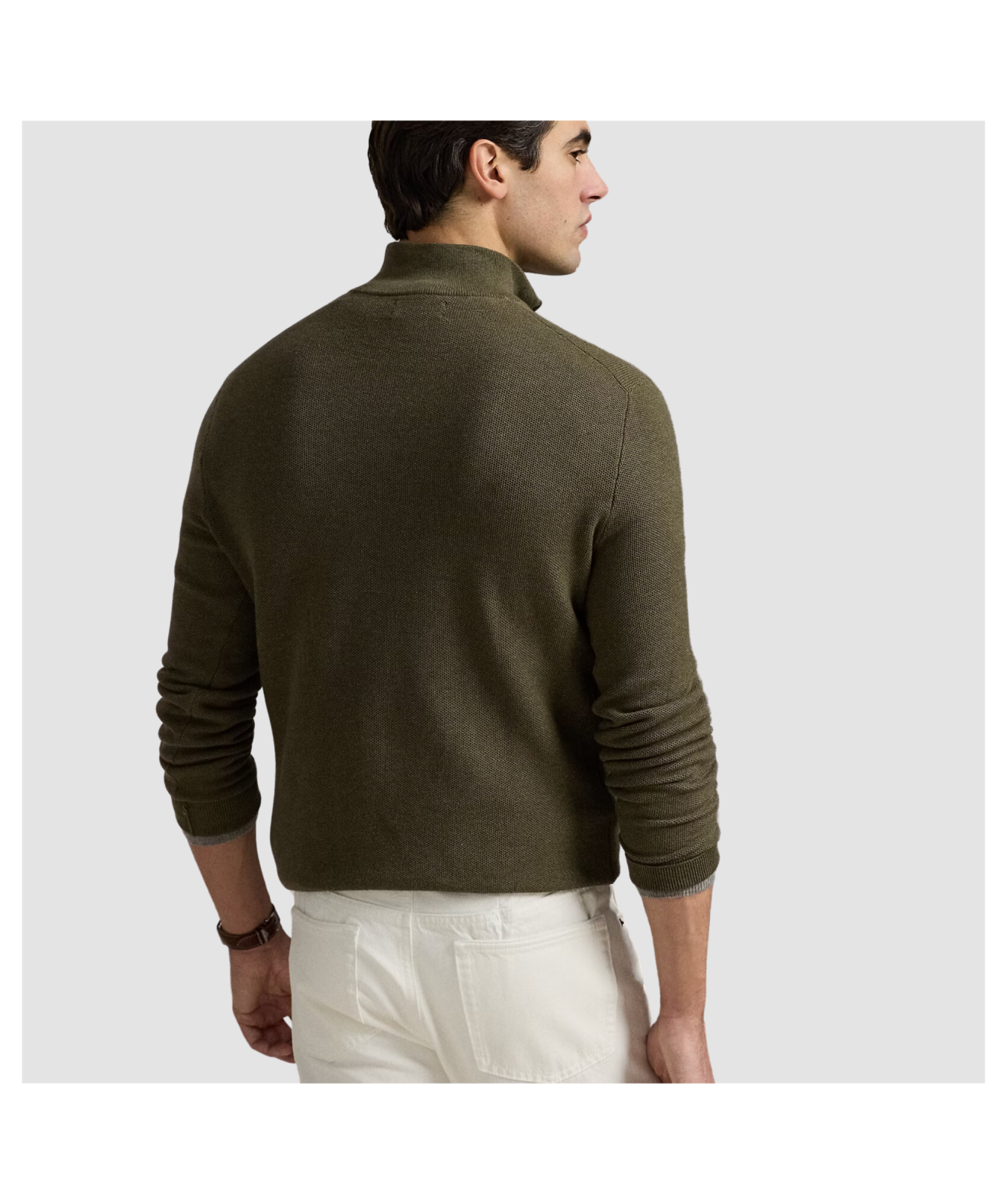 美品　POLO RALPH LAUREN Polo Ralph Lauren Logo Fleece Quarter-Zip Sweatshirt | Saks Fifth