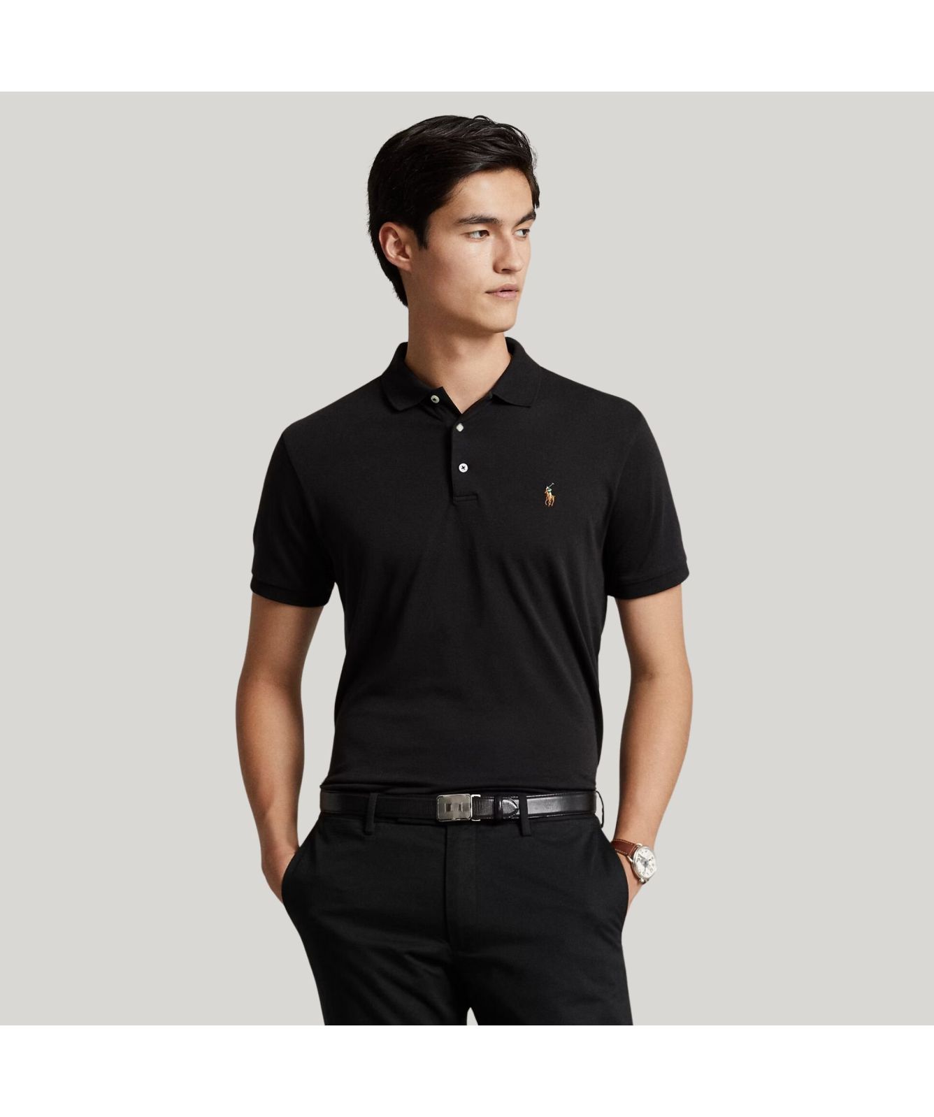 Polo by Ralph Lauren ブラック ビッグポロ slim fit Polo by Ralph Lauren ブラック ビッグポロ slim fit Polo Ralph