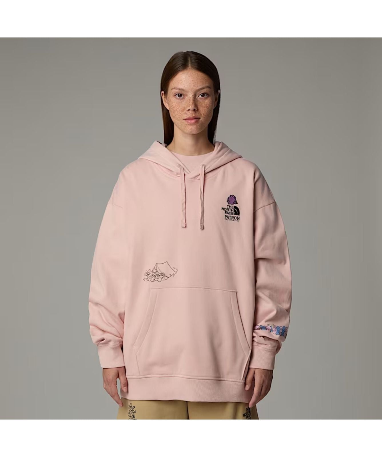 Clothing North Face W Mtn Sweatshirt Womens The North Face Grey