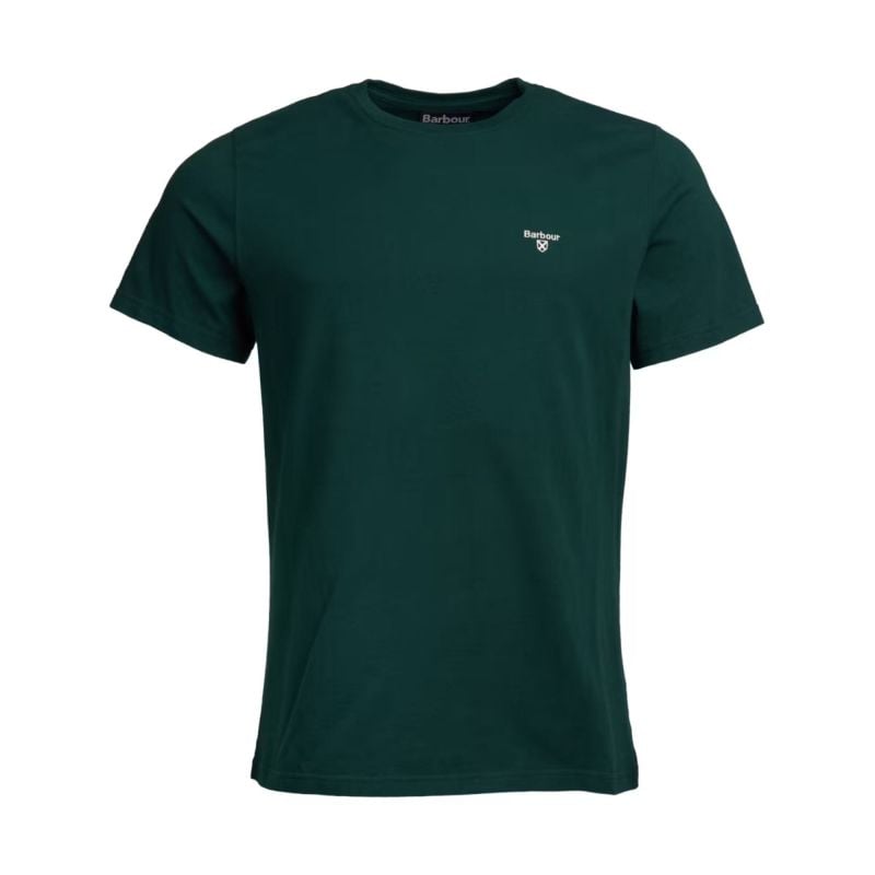 Tシャツ・カットソー BARBOUR Men T-shirt Green MTS1407 OL54 Barbour Essential Sports Men's Tee | olive-MTS0331OL54-green