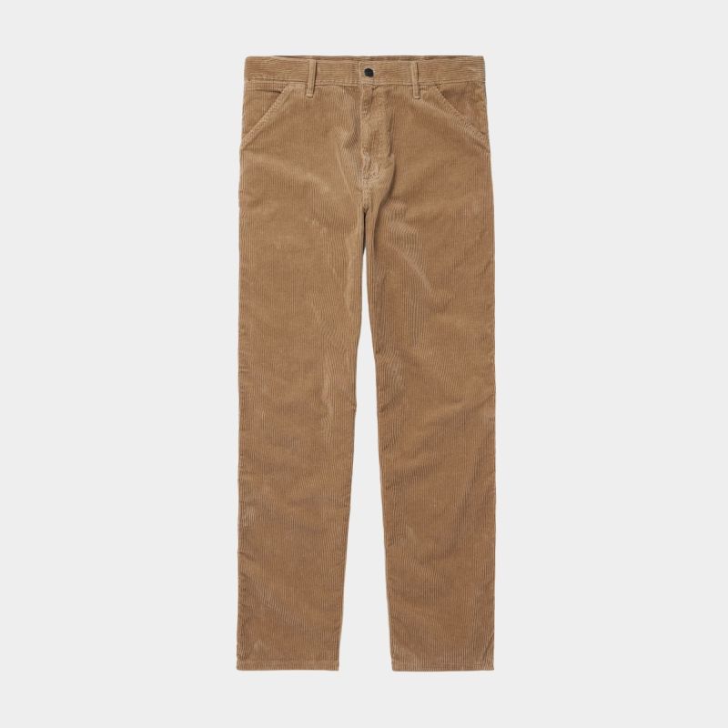 パンツ carhartt wip single pant carhartt Single Knee Pants in beige 1031497-1yh3k, blue