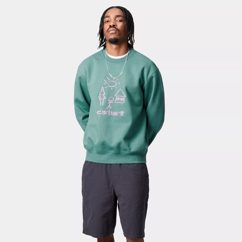 ち*す様 【12/16まで】 carhartt MASTERPIECE SOUN Sweatshirt Carhartt WIP Masterpiece Sweat | Freshlabels.com