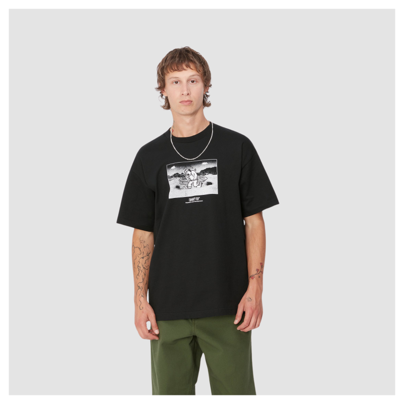 Carhartt WIP Men's Think Tank T-Shirt | Black - I033964_89_XX