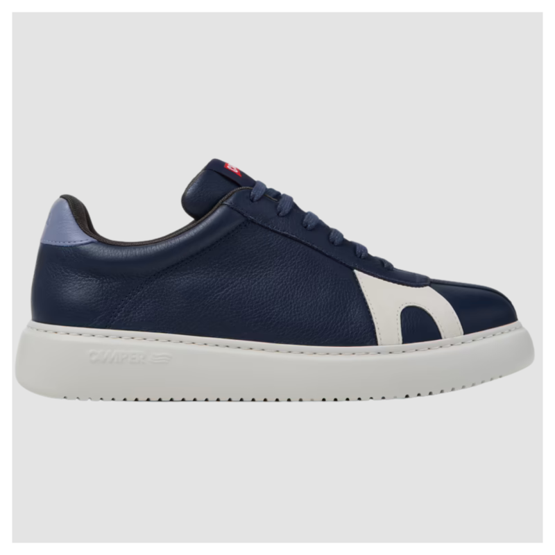 Camper Trainers | Twins Leather Trainers | Blue - K100743-045