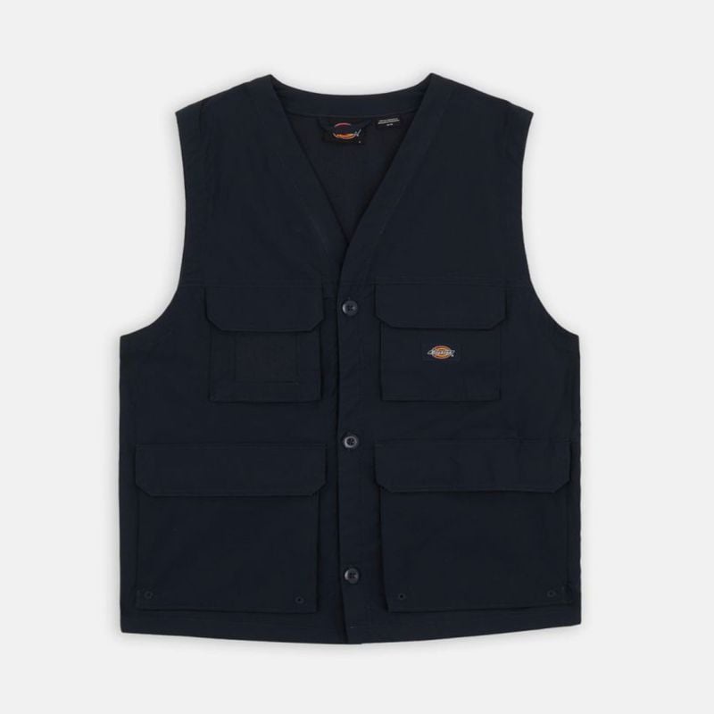 dickies Men's Fishersville Vest whitecap grey dk0a4yqpf901