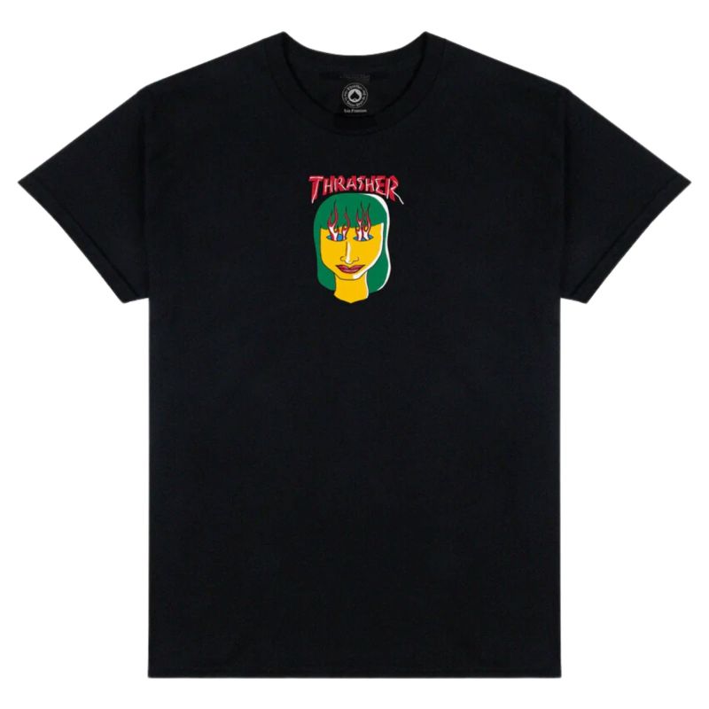 Thrasher Talk Shit T-Shirt | Black - 145446