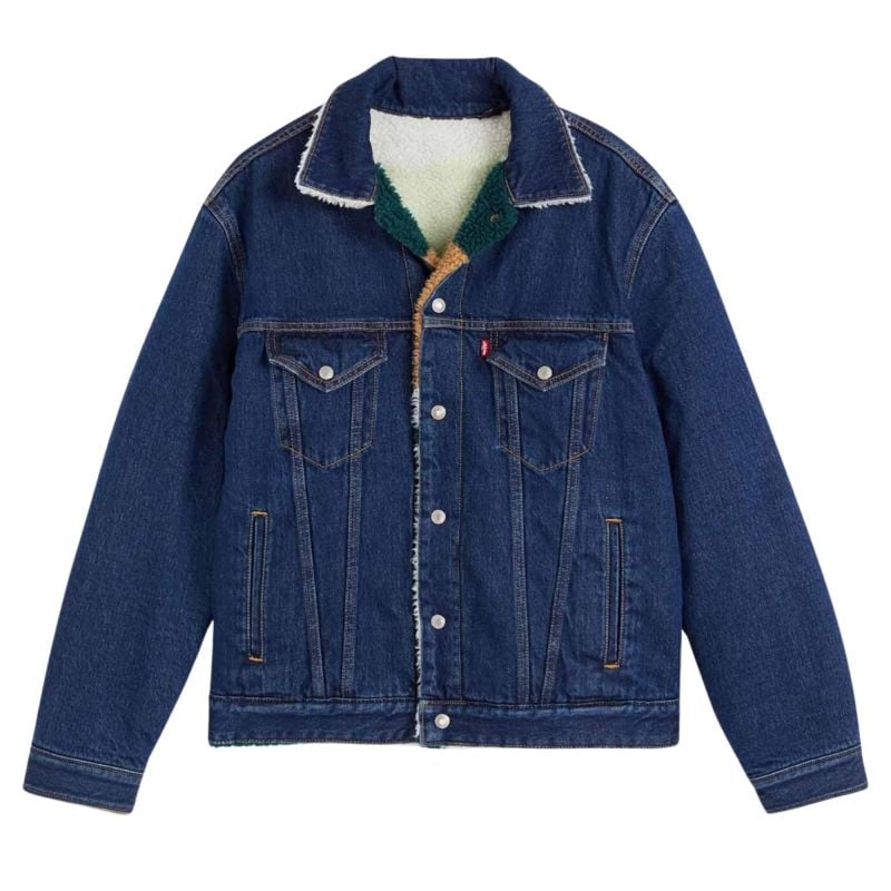 Levi's Reversible Vintage Fit Sherpa Truck Jacket Indigo A31760000