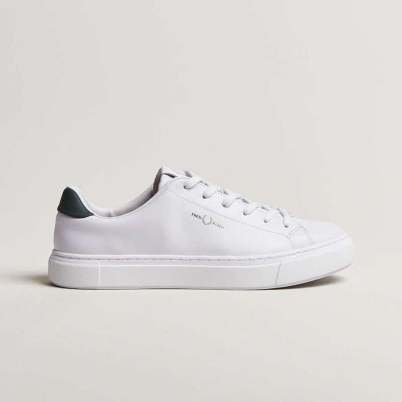 Fred Perry B71 Leather Shoes | White - B5310