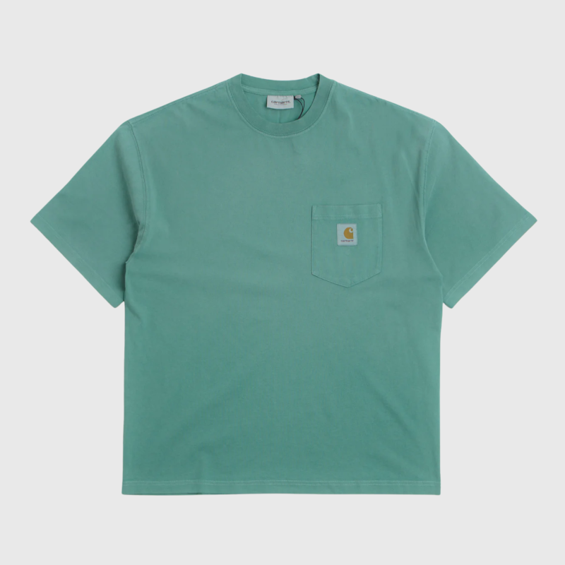 【Carhartt】 ★ S/S HUDSON POCKET T-SHIRT ★ BOXY LOOSE FIT CARHARTT WIP S/S Hudson Pocket T-Shirt Black