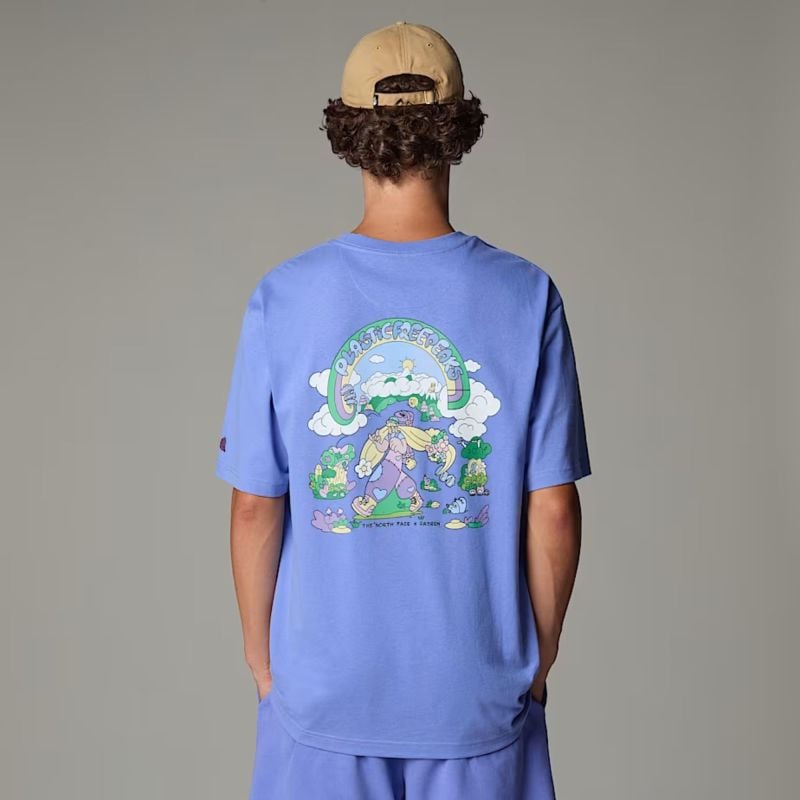 ★ドイツ発*THE NORTH FACE*新作*Clean Trails Tシャツ/W★ The North Face Clean Trails Oversized Fit T-Shirt | Blue