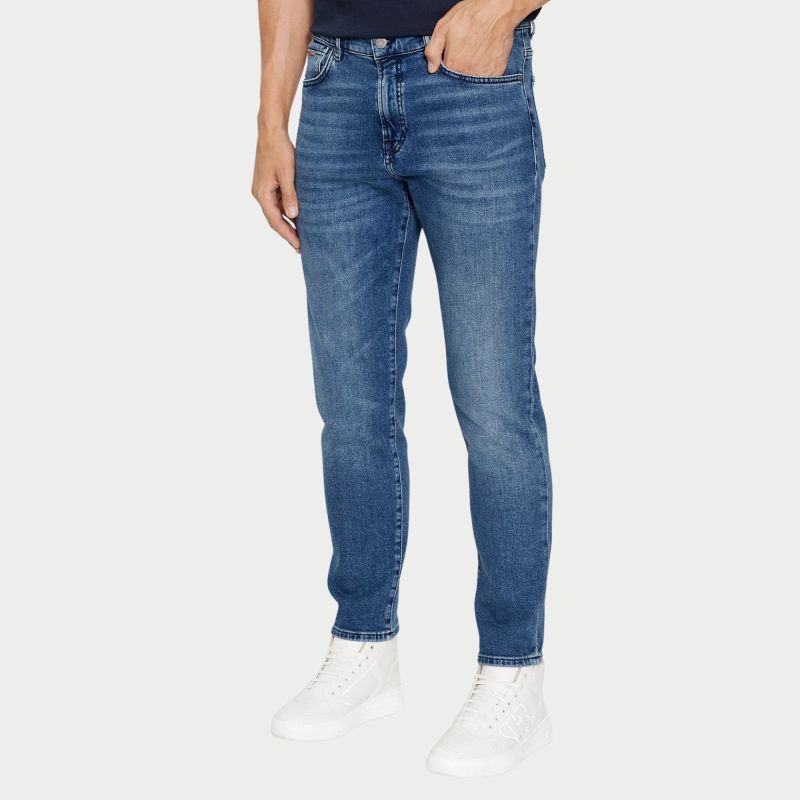 BOSS RE MAINE BO - Jeans a sigaretta - grey two/grigio