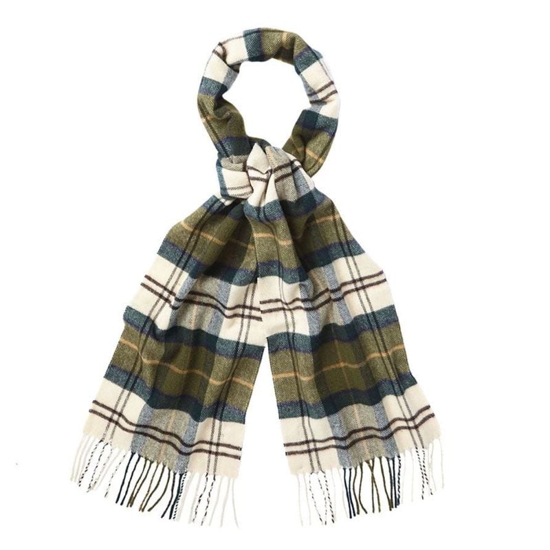 バブアー Wool Cashmere Tartan マフラー ANCIENT Barbour Tartan Lambswool Scarf | Ancient