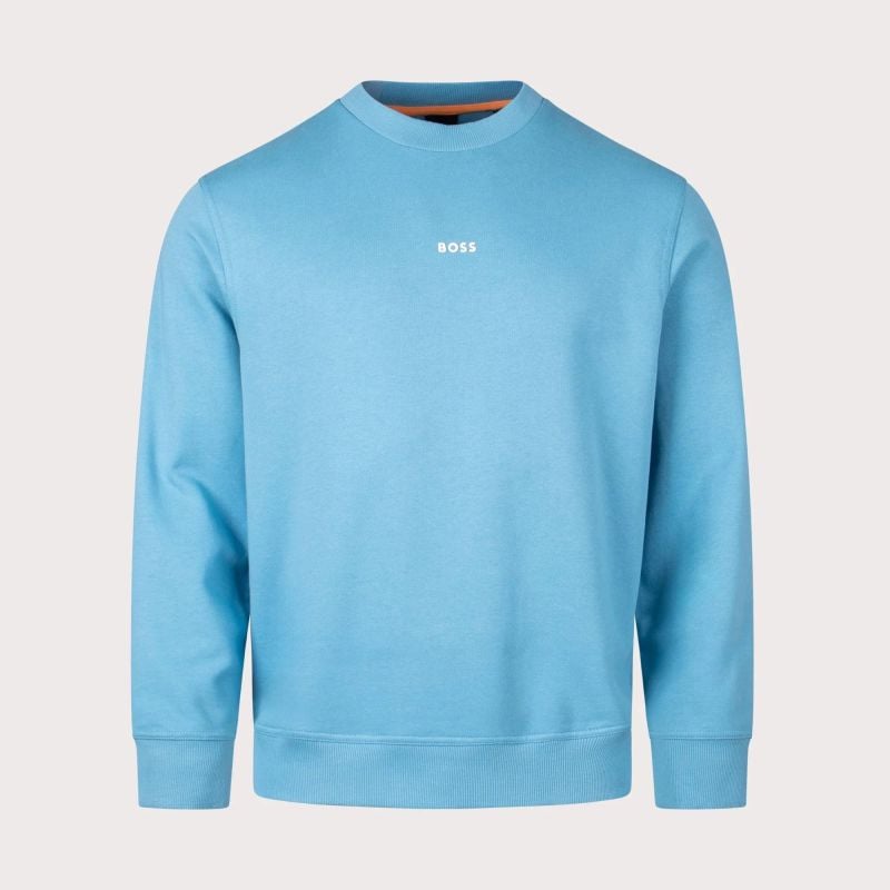 Logo Sweatshirt Boss Weevo Crew Sweatshirt BOSS Lounge Tracksuit