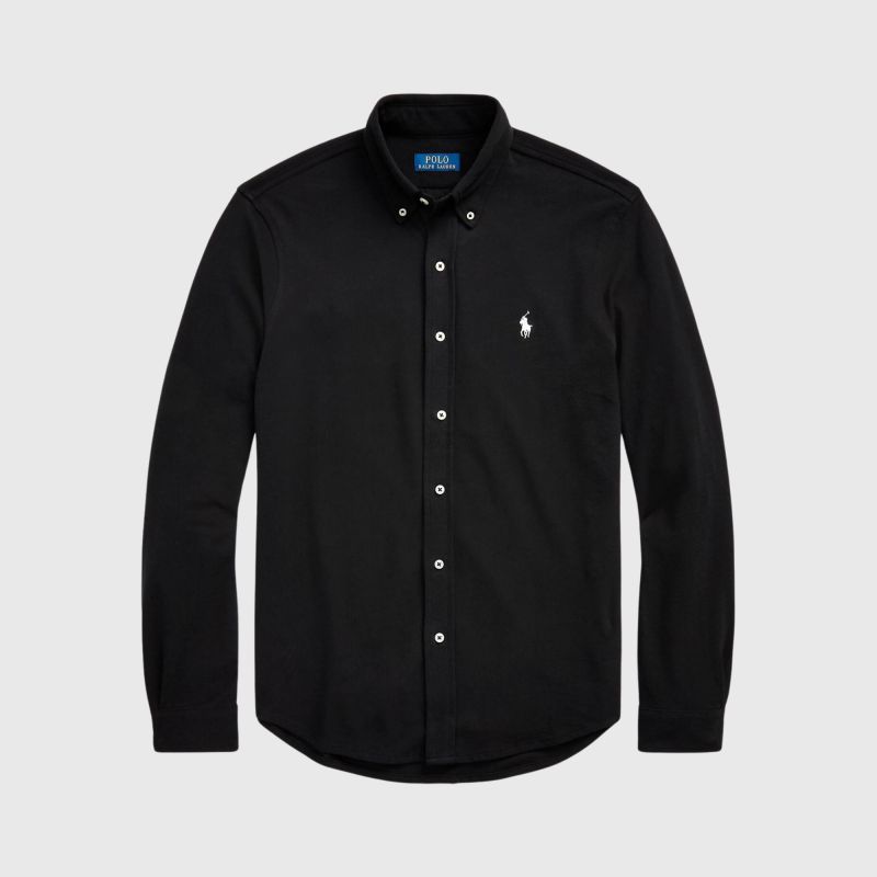 Polo Ralph Lauren Long Sleeves Men's Knit Shirt in navy