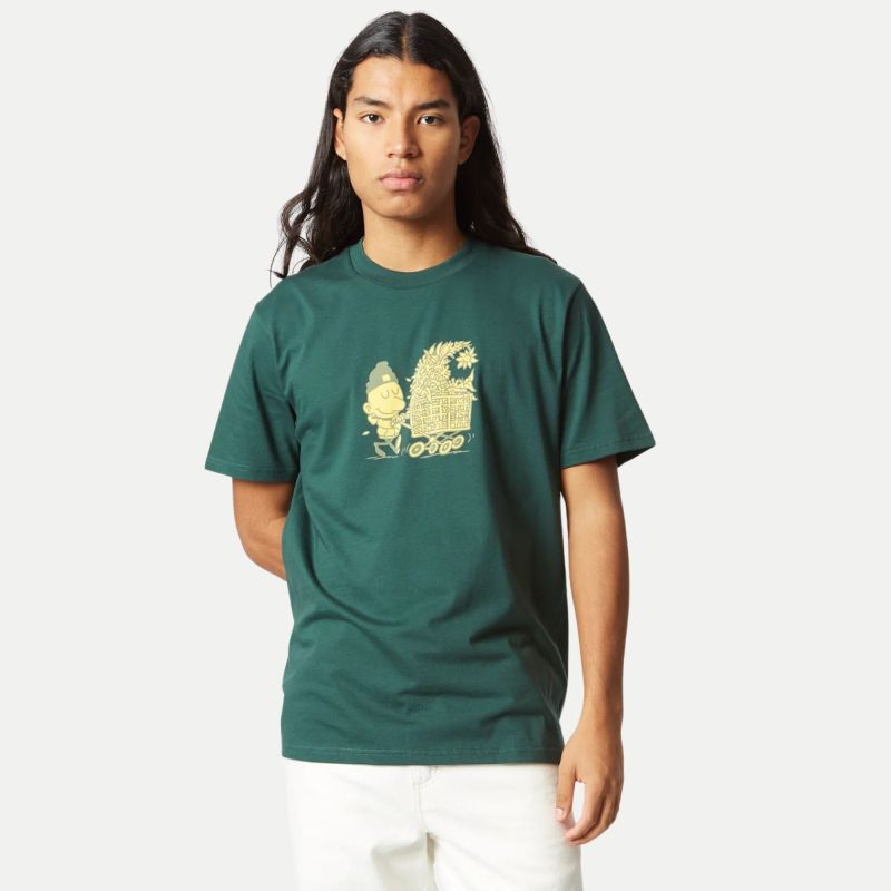 Carhartt WIP Organic Cotton Shopper T-Shirt | Beige-I032391