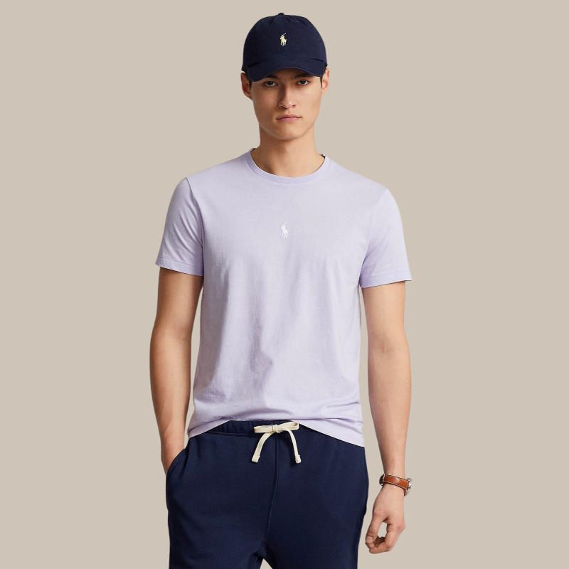 Polo Ralph Lauren Centre Chest Logo T-Shirt | Green-710839046040