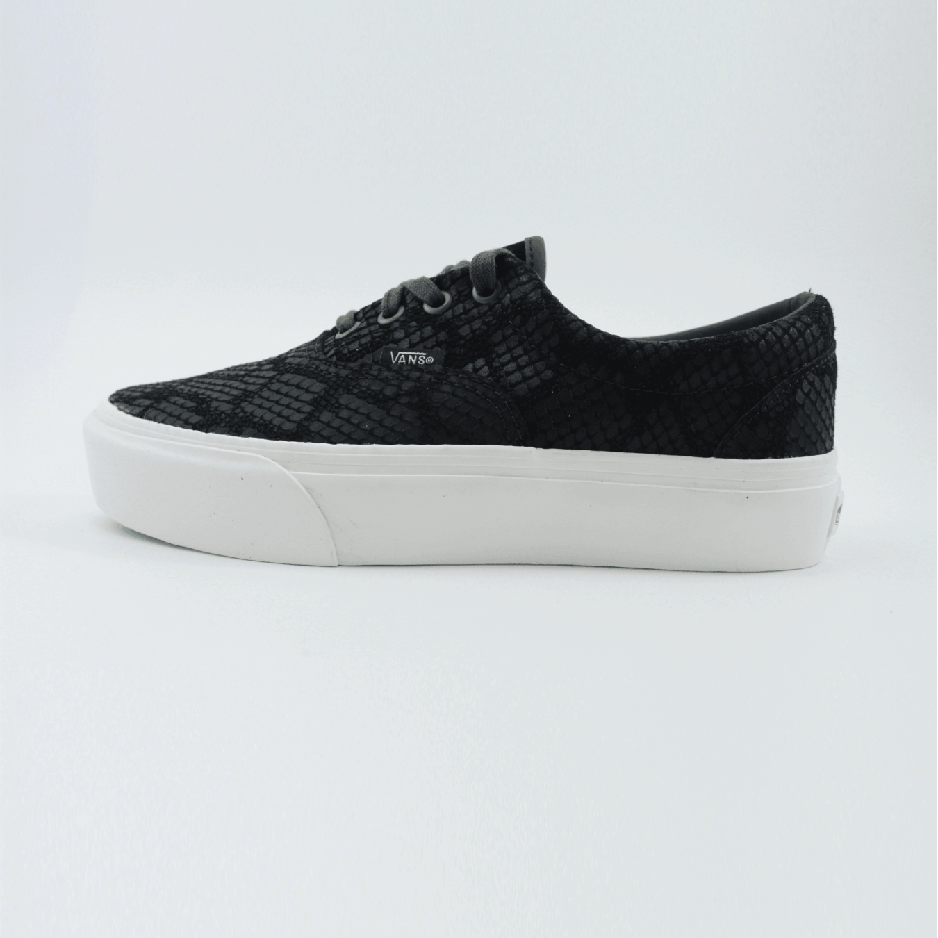 Vans Women's Animal Era Platform Shoes Black