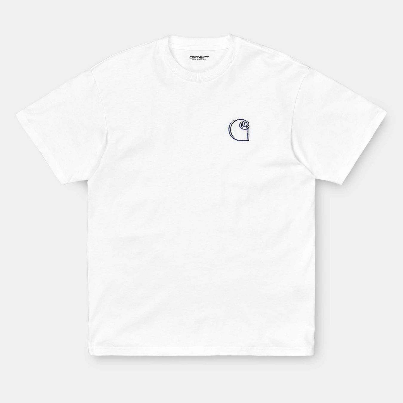 Carhartt WIP Commission Logo T-Shirt | White