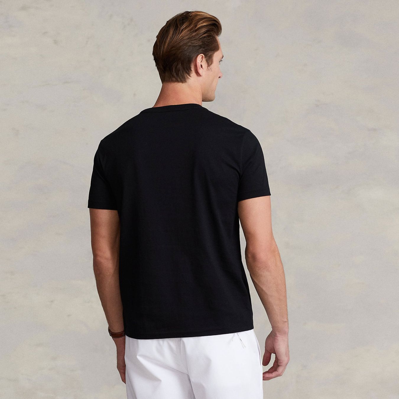 Polo Ralph Lauren Custom Slim Fit Crewneck TShirt Black